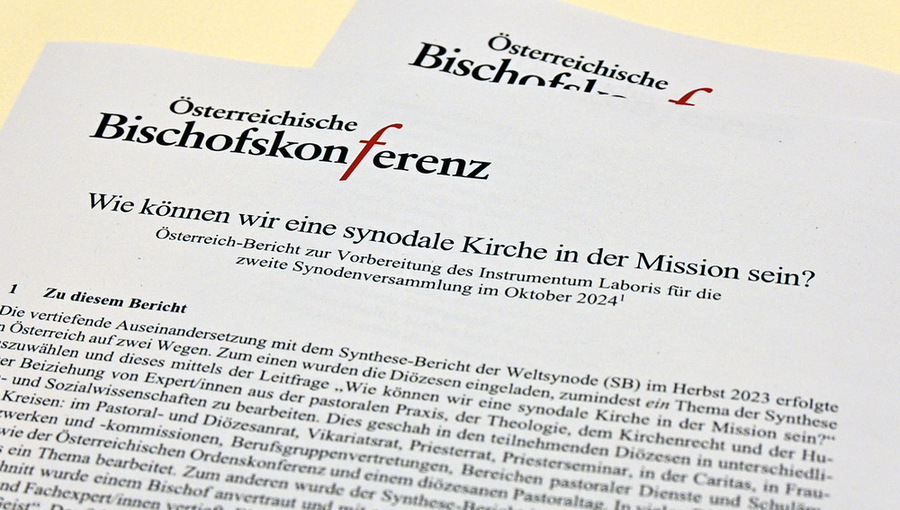 Synodenbericht Österreich / kathpress/Henning Klingen Synodenbericht Österreich