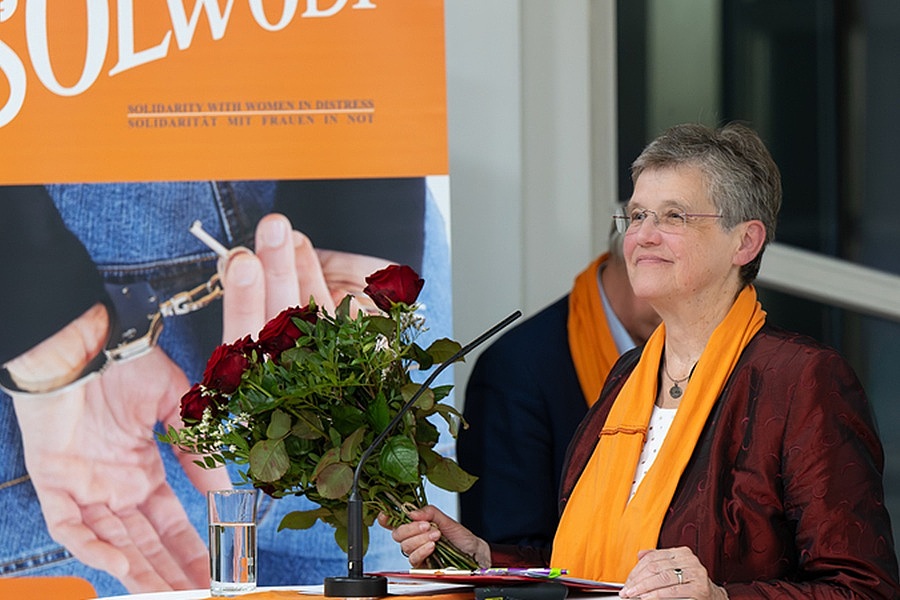 Sr. Maria Schlackl gründete 2014 die Initiative „Aktiv gegen Menschenhandel – aktiv für Menschenwürde in OÖ“.