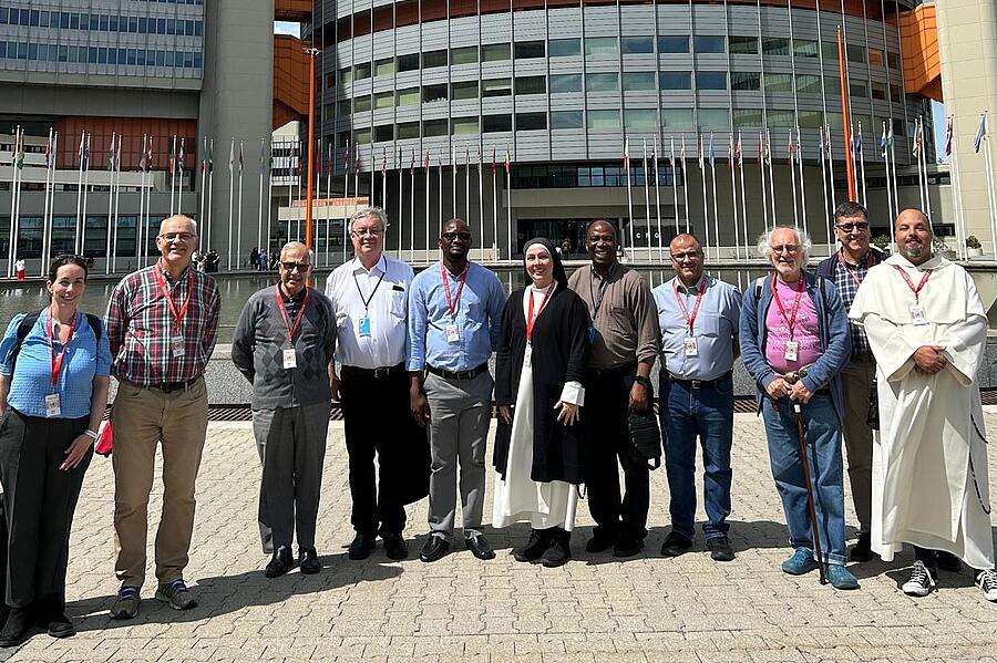 Die Dominikaner besuchten im Rahmen ihres Treffens beispielsweise das Vienna International Centre. / Dominikanerkonvent Wien Die Dominikaner besuchten im Rahmen ihres Treffens beispielsweise das Vienna International Centre.