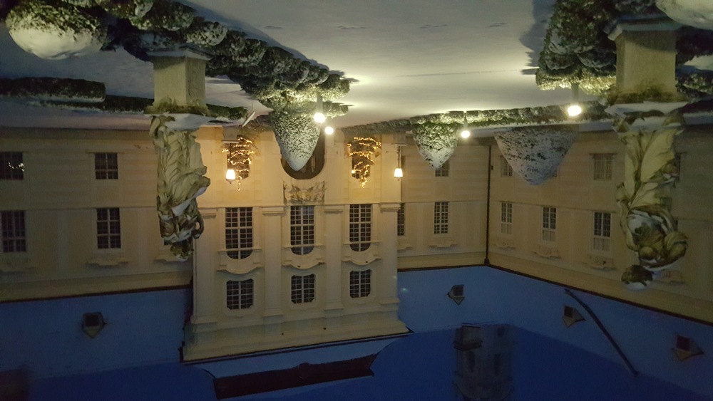 Winterliches Stift Altenburg / Stift Altenburg Winterliches Stift Altenburg
