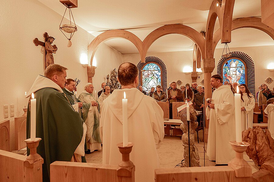 Br. Thomas Hessler wurde am 10. November 2024 in sein neues Amt als Prior eingeführt.