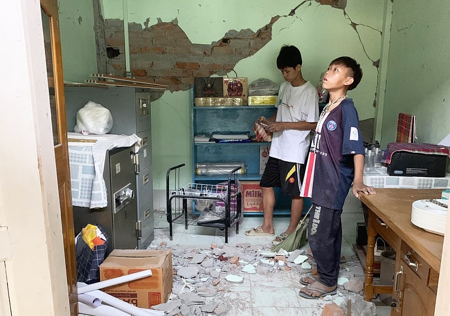 Die Einrichtungen der Don Bosco-Gemeinschaft in Mandalay wurden schwer beschädigt.