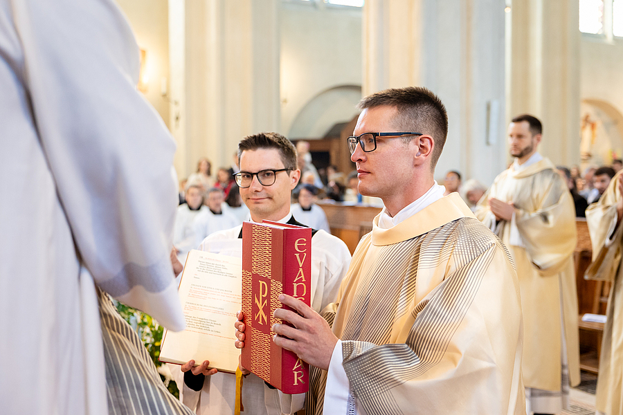 P. Leo Maria Zehetgruber wurde am 10. Mai 2025 zum Diakon geweiht.