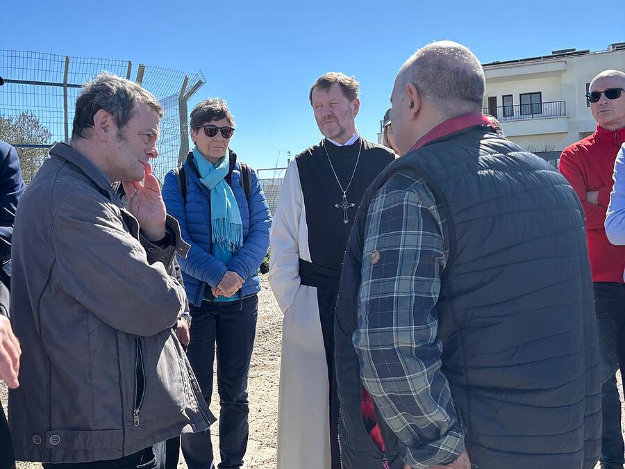 Besuch im Dorf Jish
